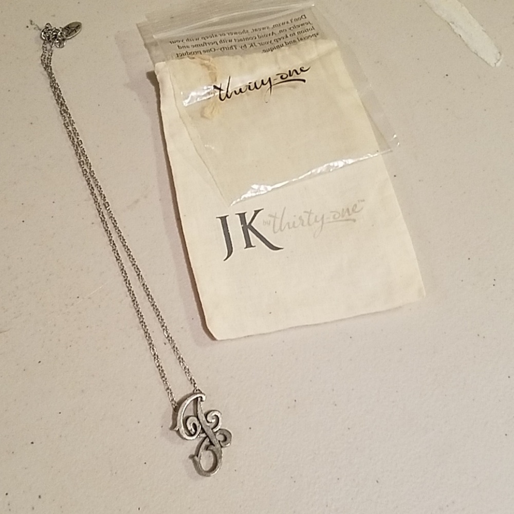 Thirty-one "J" necklace